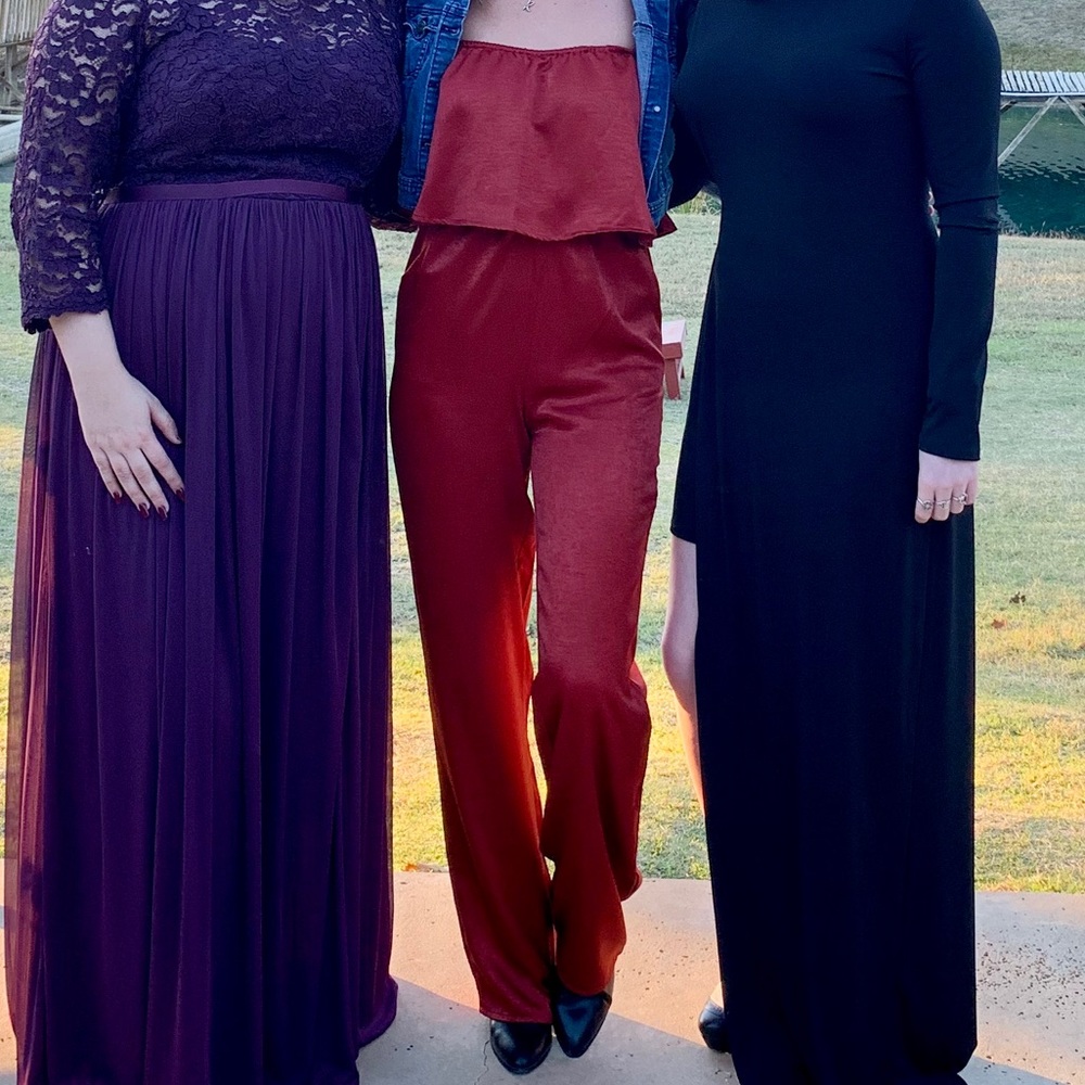 Burnt Orange Jumpsuit